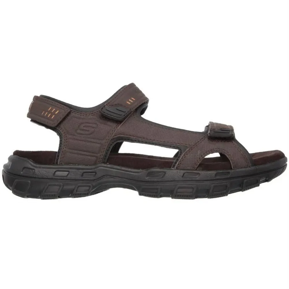 NWT SKECHERS Relaxed Fit Conner-Louden Sandals in Brown Size 7